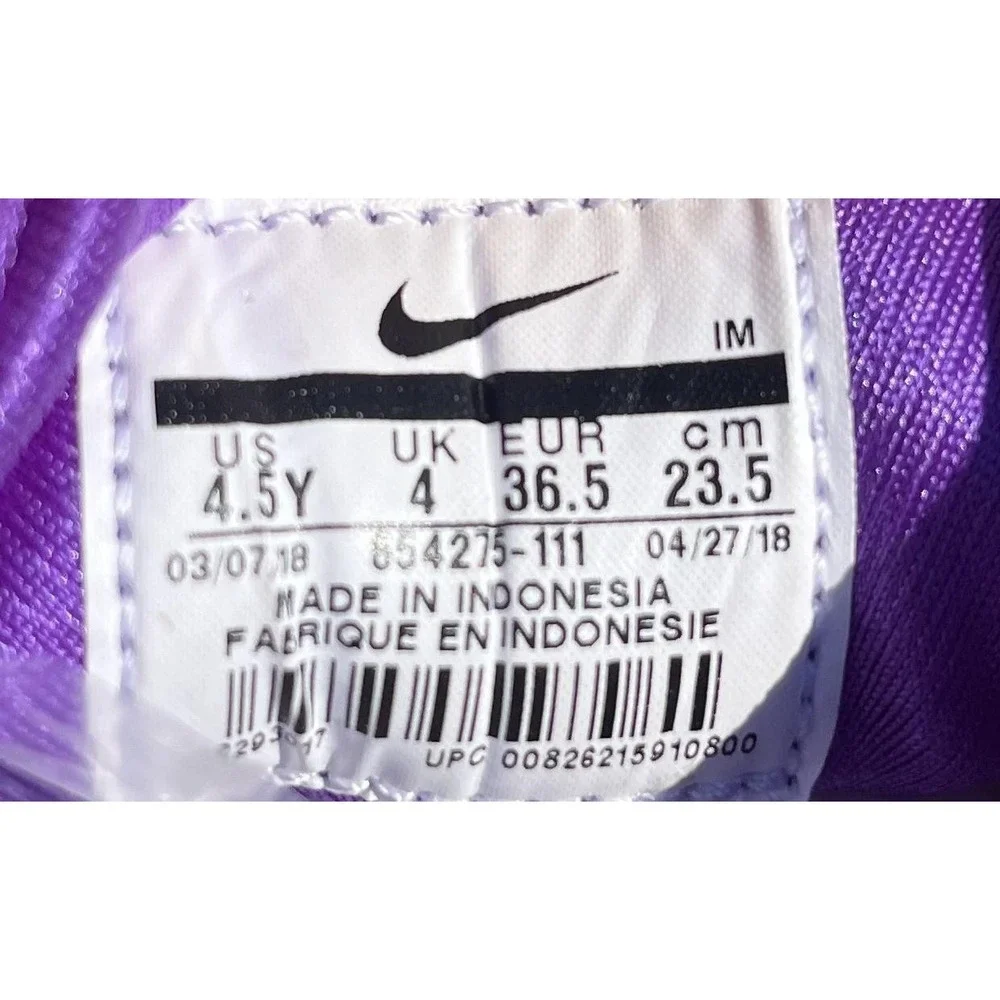 Nike Air Huarache Shoes Youth Size 4.5Y Retro‎ 854275-111 Sneakers Kids